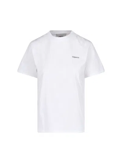 Coperni Logo T-shirt In White