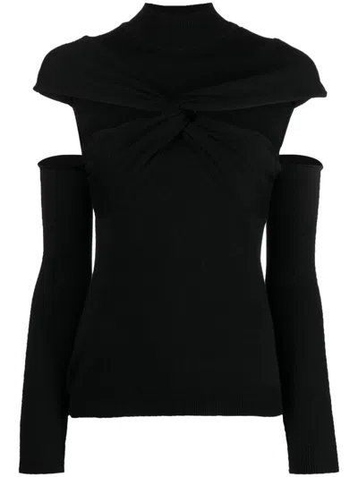 Coperni Black Knit Top