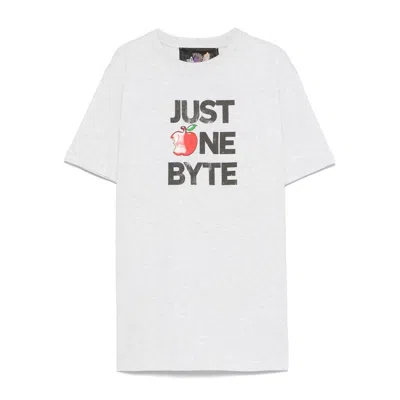 Coperni X Disney Just One Byte T-shirt In Grey