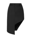 Coperni Asymmetric Tailored Mini Skirt