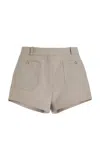 Coperni Tailored Suiting Shorts In Tan