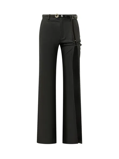 Coperni Tailored Trousers With Belt In Black