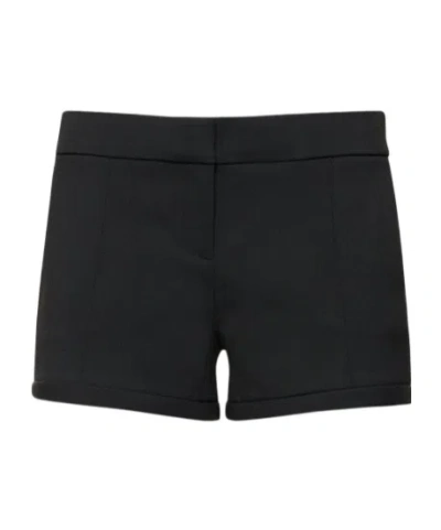 Coperni Tailored Viscose Blend Shorts In Black