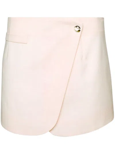 Coperni Wrap Front Pocket Skirt Style In Pink