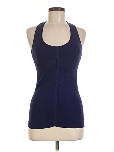 Pre-owned Coperni Tank Top Blue Halter Neckline Tops