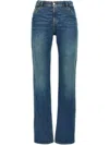 Coperni Denim Trousers With Belt Loops In Blue