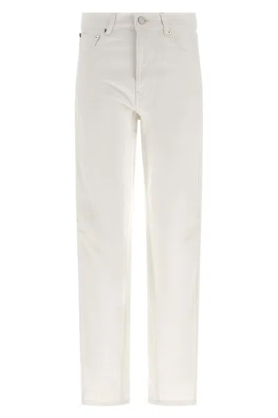 Coperni Tapered Denim Jeans White