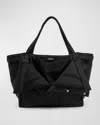 Coperni Technical Belt Nylon Tote Bag In Black