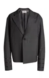 Coperni Technical Tailored Jacket In Gray