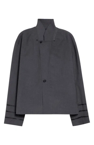 Coperni Technical Tailored Jacket In Gray