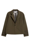 Coperni Technical Tailored Jacket In Green