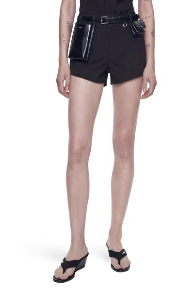 Coperni Technical Tailored Shorts In Black