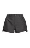 Coperni Technical Tailored Shorts In Gray