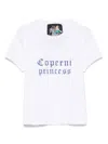 Coperni X Disney T-shirt Princess Aus Baumwoll-jersey In White