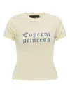 Coperni Fitted T-shirt With Playful Graphic And Round Neckline