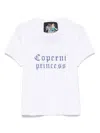 Coperni X Disney T-shirt Princess Aus Baumwoll-jersey In White