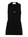 Coperni Open-back Tank Top In Black