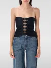 Coperni Multi Buckle Top In Black