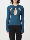 Coperni Top  Woman Color Peacock In Peacock