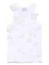 Coperni Butterfly Logo Tank Top In White