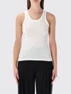 Coperni White Embroidered Tank Top In White