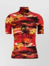 Coperni Tropical Print Stretch Viscose Disney T-shirt