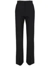 Coperni High-rise Straight-leg Tailored Trousers In Black