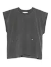 Coperni Zero Waste Adjustable T-shirt In Gray