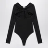 Coperni Twisted Cut Out Black Body Women In Black