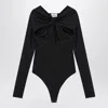 Coperni Twisted Cut Out Black Body Women In Black