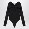 Coperni Twisted Cut Out Black Body Women In Black