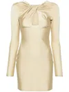 Coperni Twisted Cut-out Mini Dress