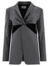 Coperni Tailored Jacket With Twisted Cut-out Detail