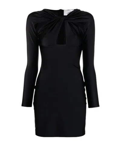 Coperni Twisted Cut-out Minidress In Multi
