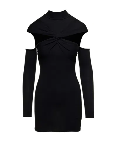 COPERNI TWISTED HOLLOW KNITTED DRESS