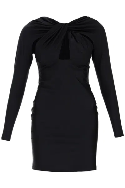 COPERNI TWISTED MINI DRESS WITH CUT OUTS