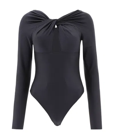 COPERNI TWIST-DETAIL KEYHOLE-NECK BODYSUIT
