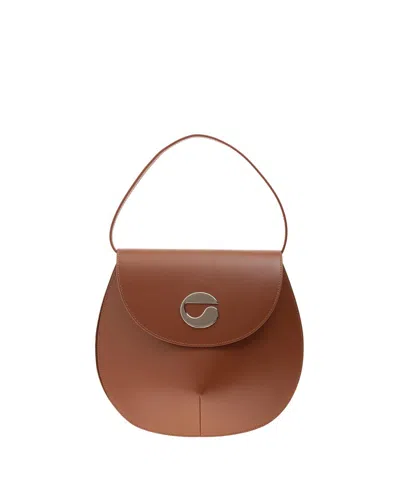 Coperni U.f.o. Bag In Soft Black In Brown