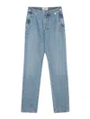 Coperni Open Hip Jeans Jeans In Blue