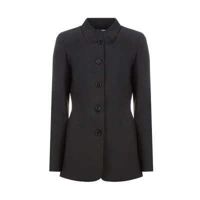 Coperni Wool Jacket In Black