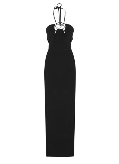 Coperni Black Viscose Dress