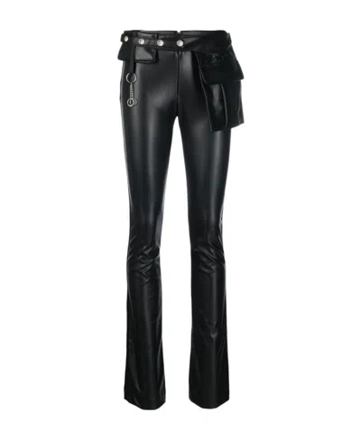 Coperni Waist Slim-fitting Casual Pants In Black