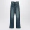 Coperni Organic Washed Blue Denim Jeans Women In Blue
