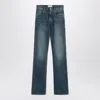 Coperni Organic Washed Blue Denim Jeans Women In Blue