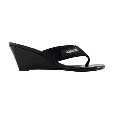 Coperni Wedge Sandals -  - Synthetic - Black