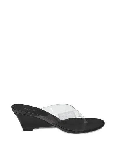 Coperni Wedge Thong Sandals In White