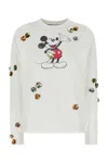 Coperni Cotton Mickey T-shirt With Embellishments And Graphic Print