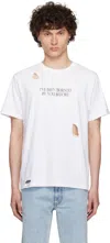 Coperni White Disney 'burned By You Before' Boxy T-shirt