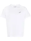 Coperni Logo Cotton T-shirt In White