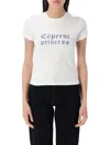 Coperni X Disney T-shirt Princess Aus Baumwoll-jersey In White